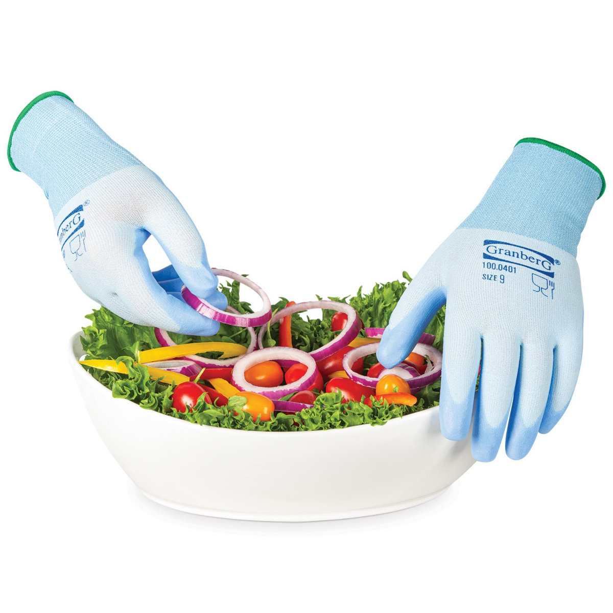 食品级可重复使用手套，12 双