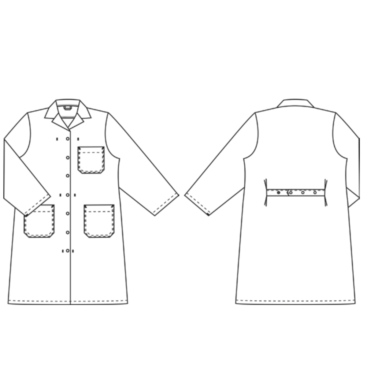 女式大衣，心跳