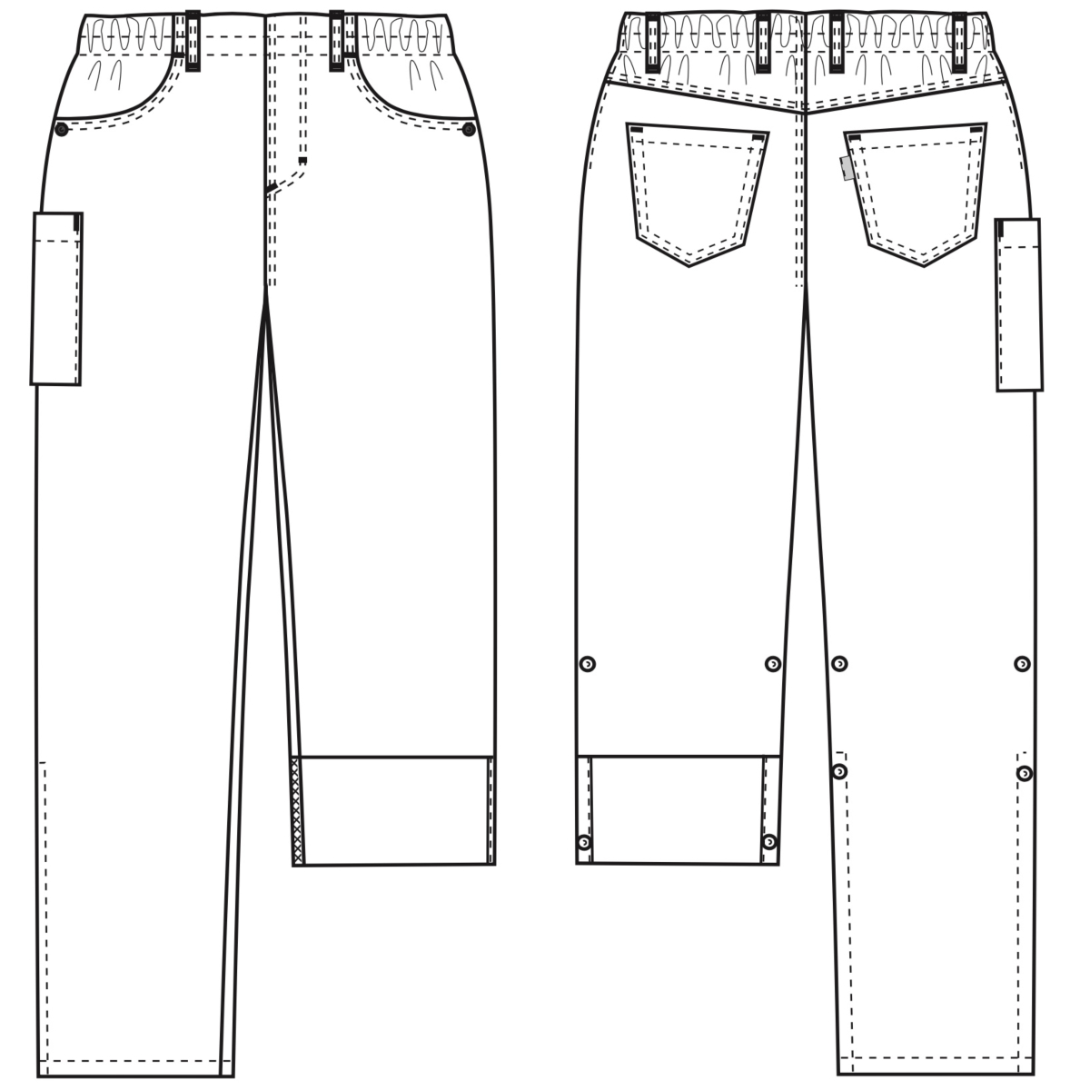 牛仔裤，拉上，超酷