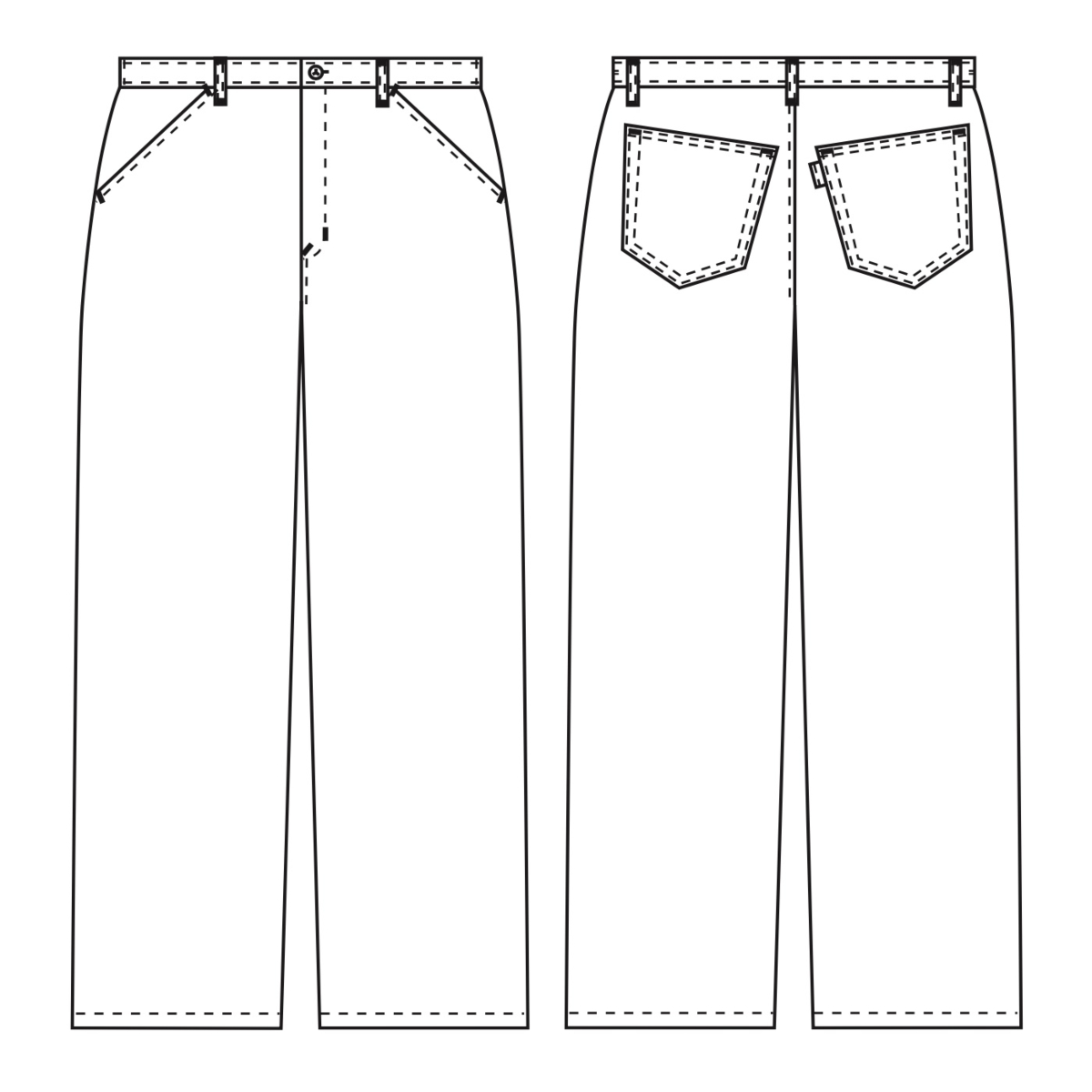 弹力长裤，Club-Classic