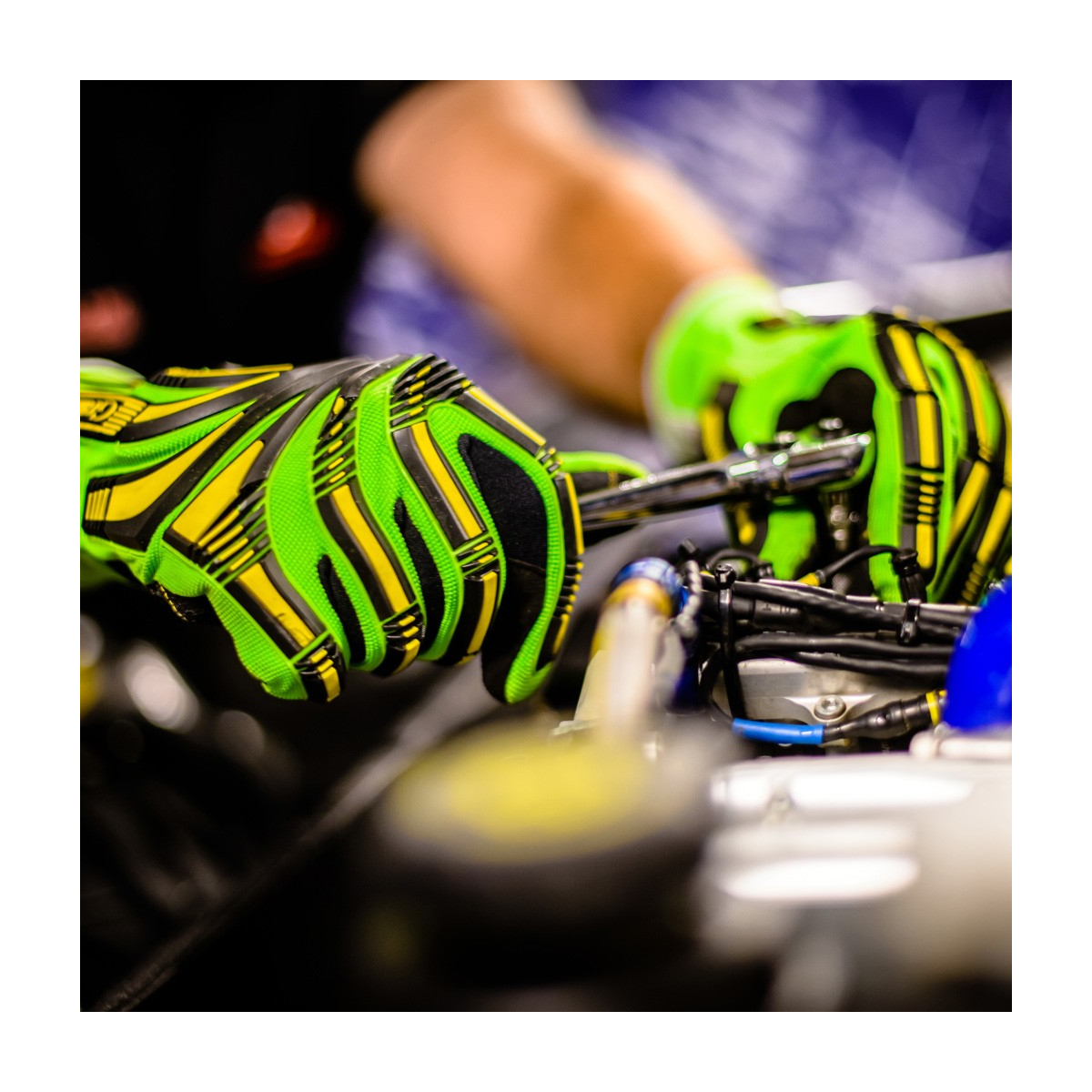 防切割手套,带防冲击保护,6 双