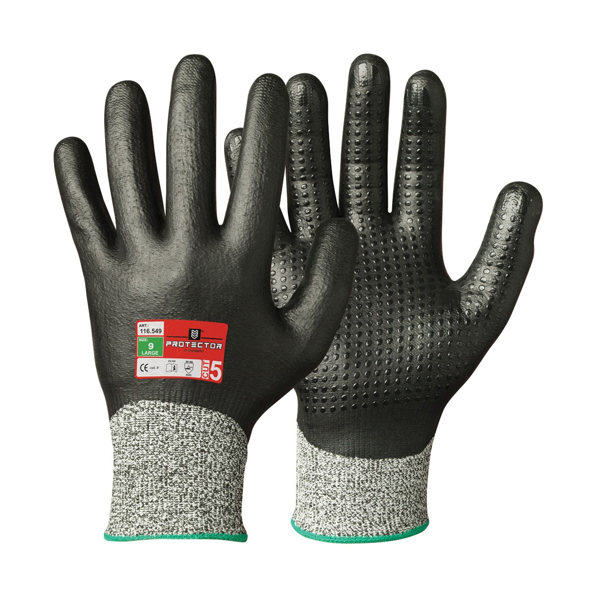 防切割手套保护器，Oeko-Tex® 100 认证保护，12 双
