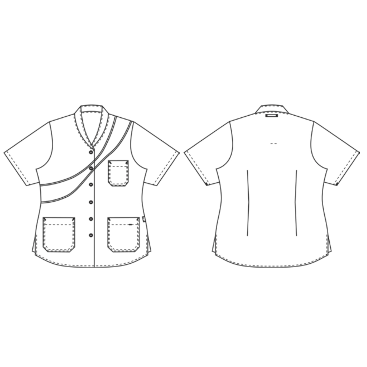 女式束腰外衣，内里为棉质，阳光