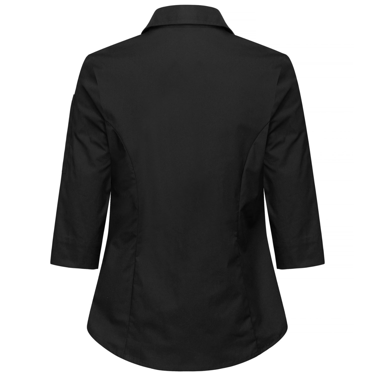 弹力衬衫，3/4 袖（女式）