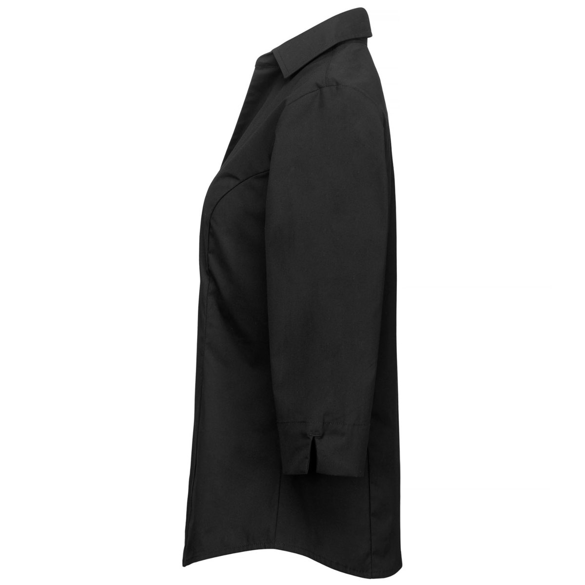 弹力衬衫，3/4 袖（女式）