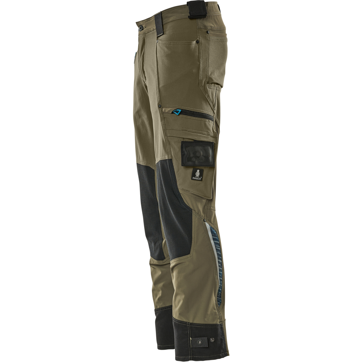 带护膝口袋的裤子