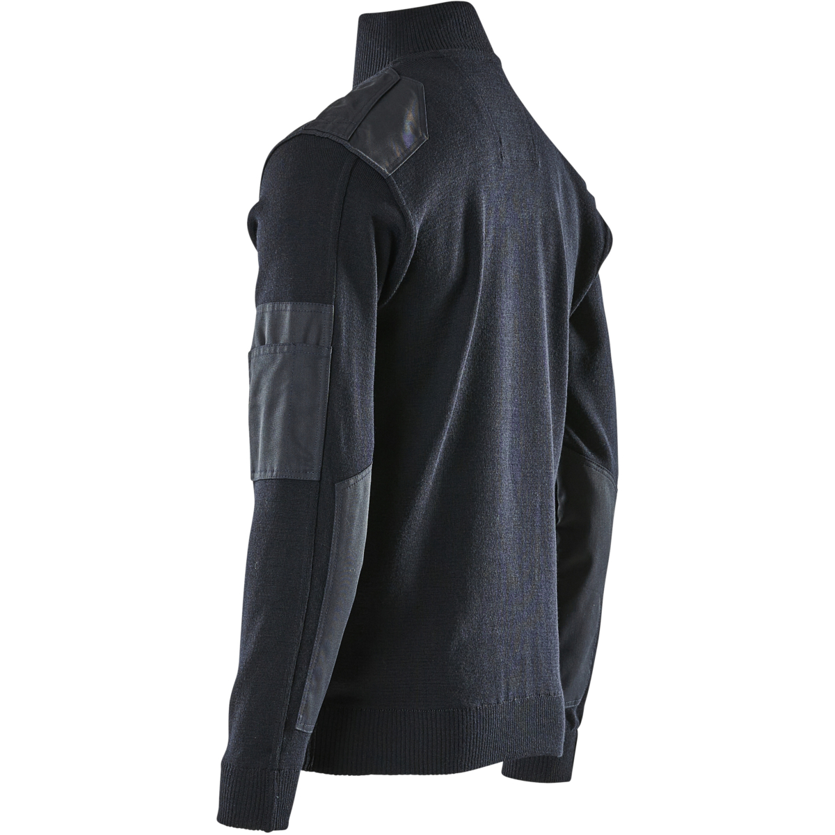 半拉链针织套衫