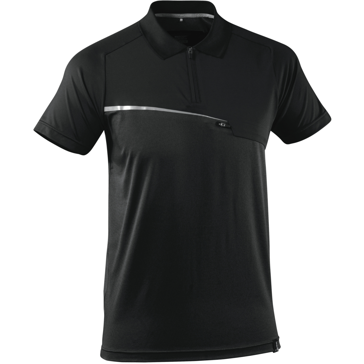 带胸袋的 Polo 衫