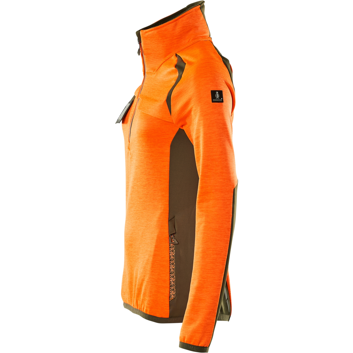 半拉链羊毛套衫