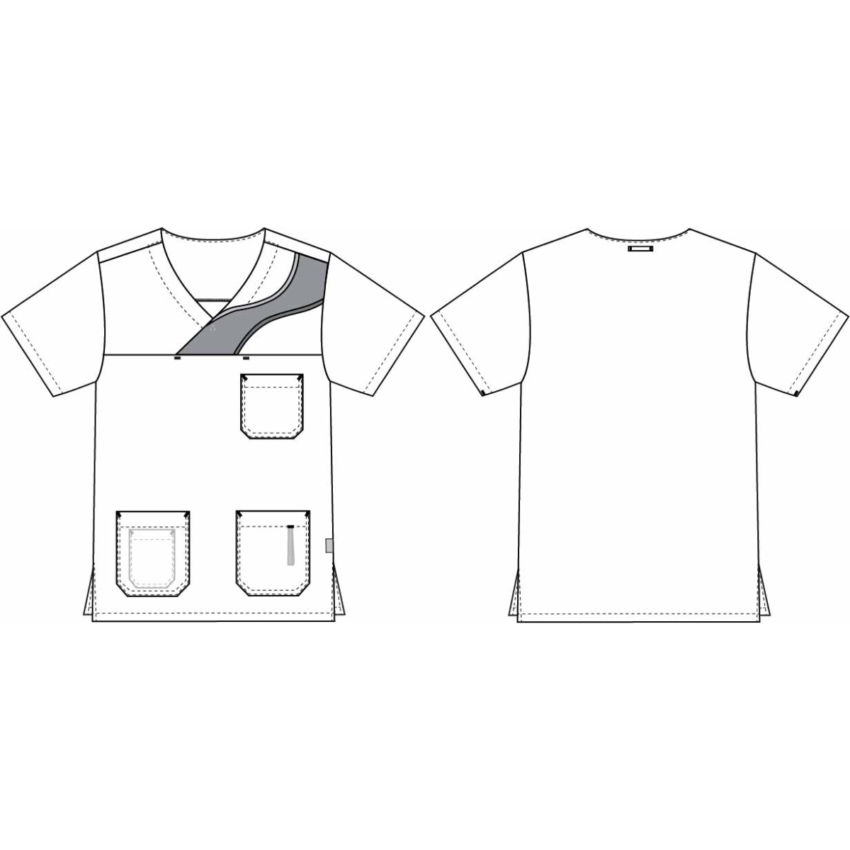 男女通用罩衫，阳光