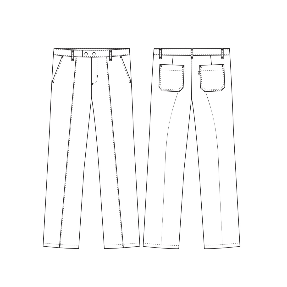 长裤，Club-Classic