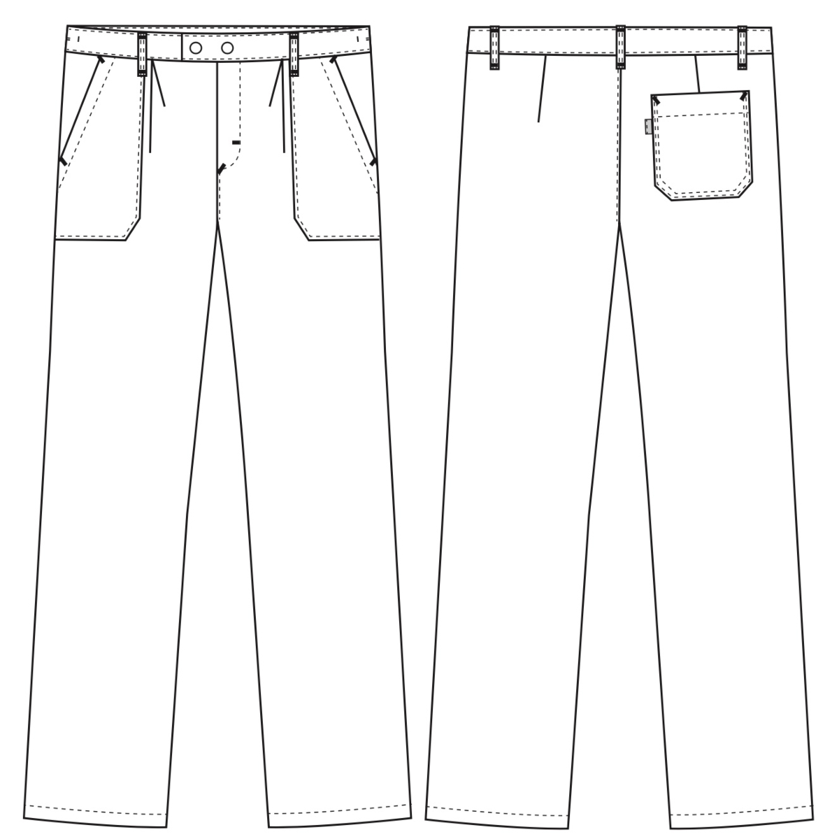 长裤，Club-Classic