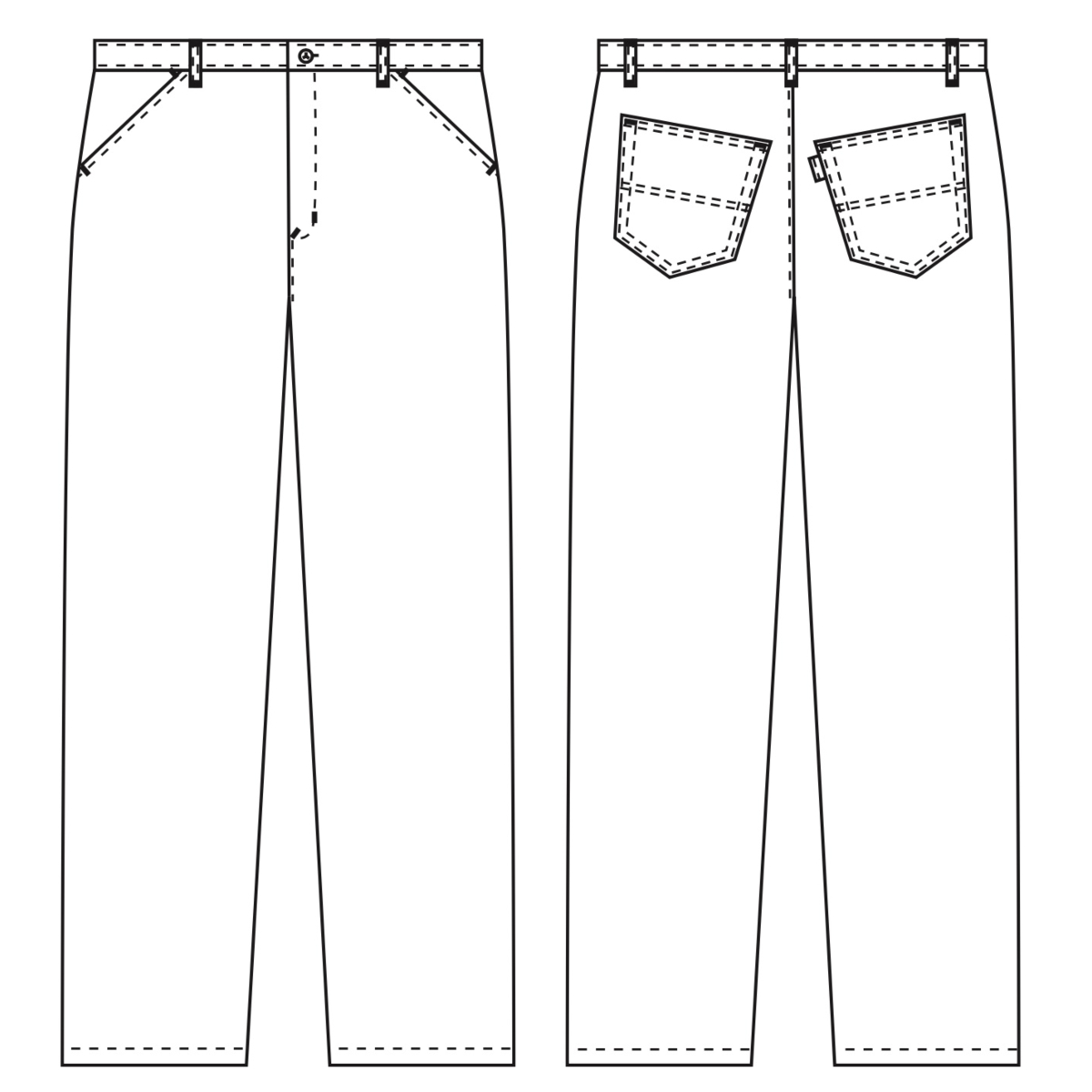 弹力牛仔裤，Club-Classic