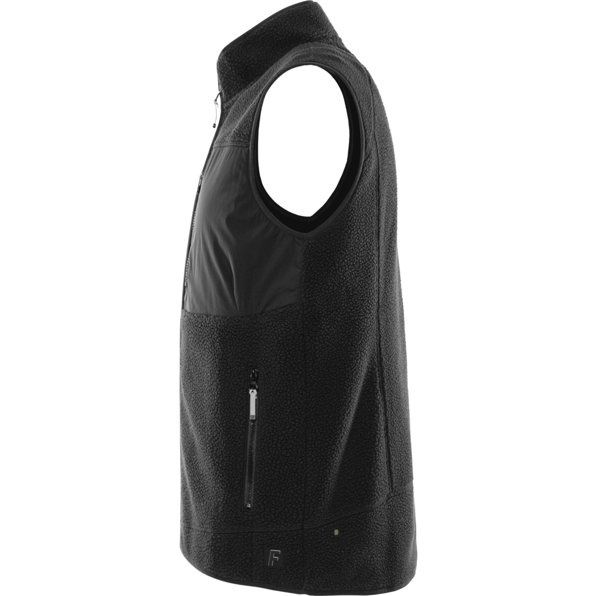 氩气微绒羊毛背心