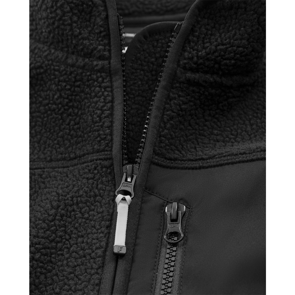 氩气微绒羊毛背心