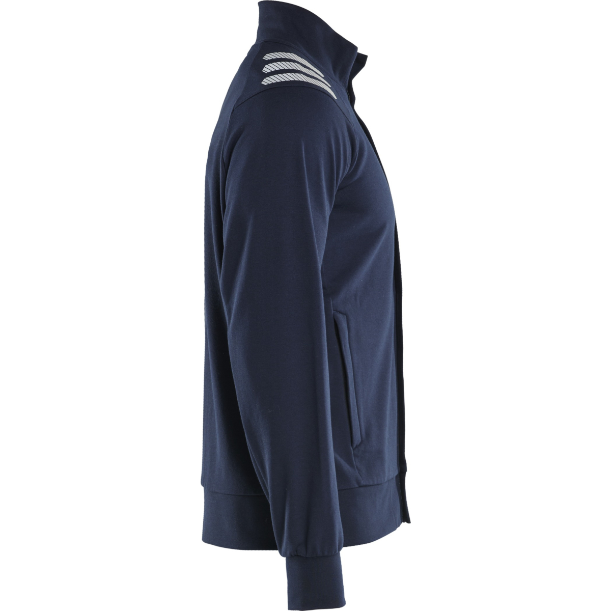 带全拉链的阻燃运动衫