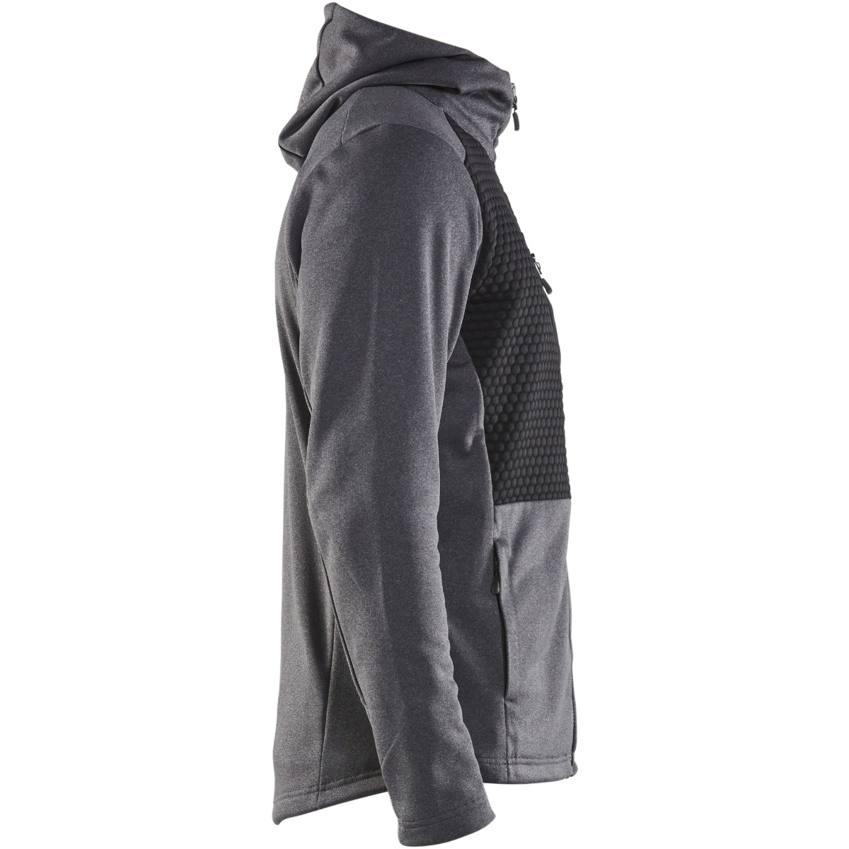 全长拉链连帽衫