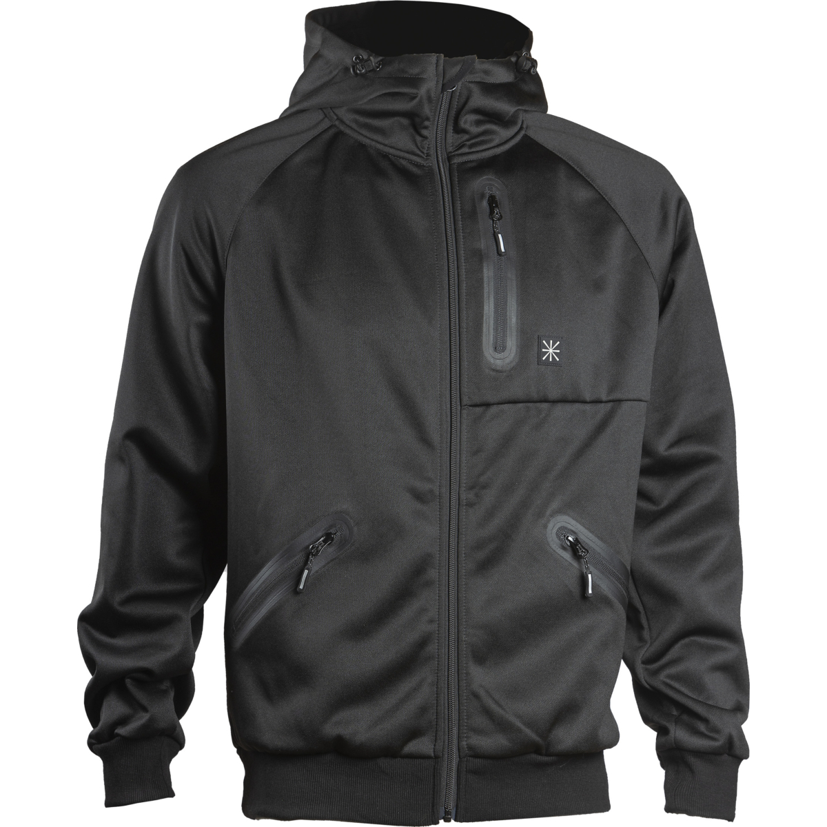 44701 连帽衫，黑色