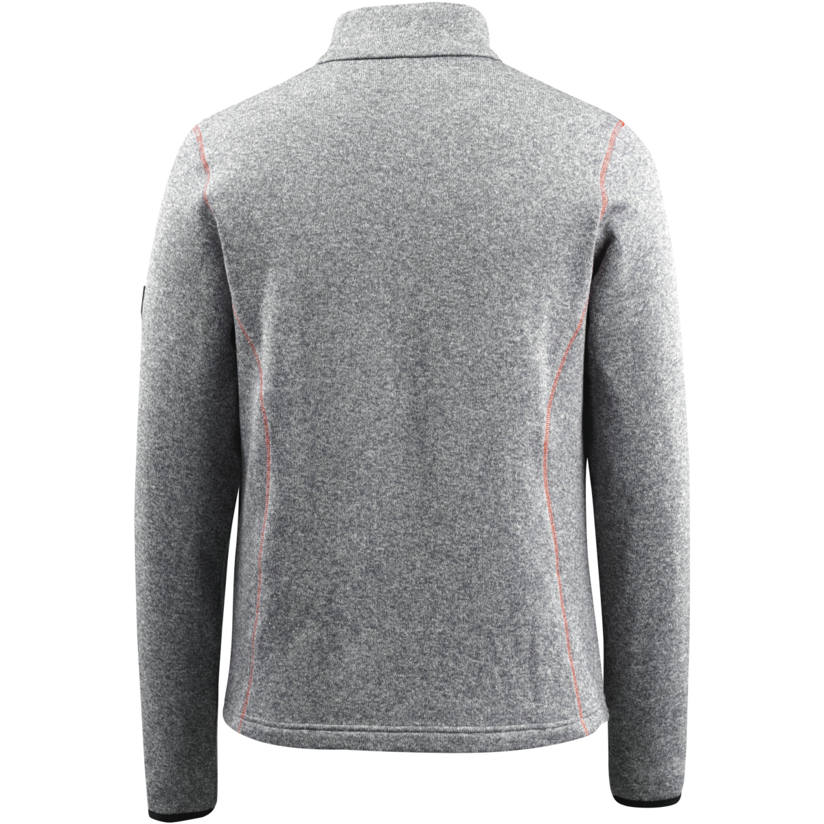 半拉链针织套衫