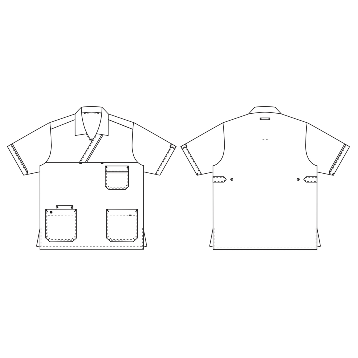 男女通用罩衫，网球服