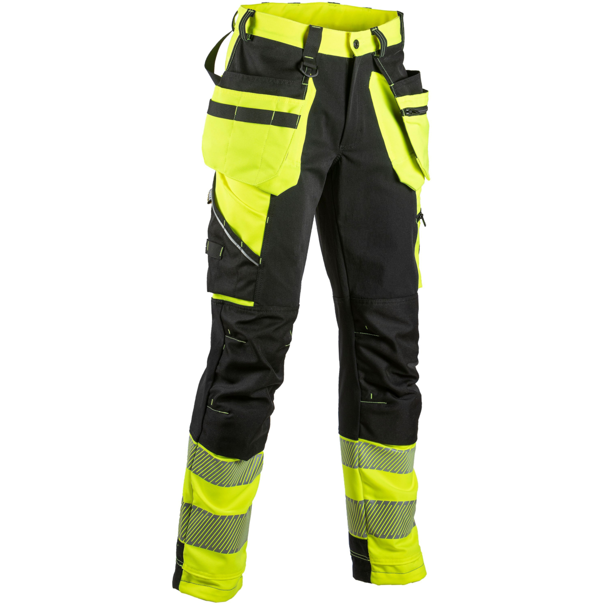 带挂袋超弹力长裤 6085Y