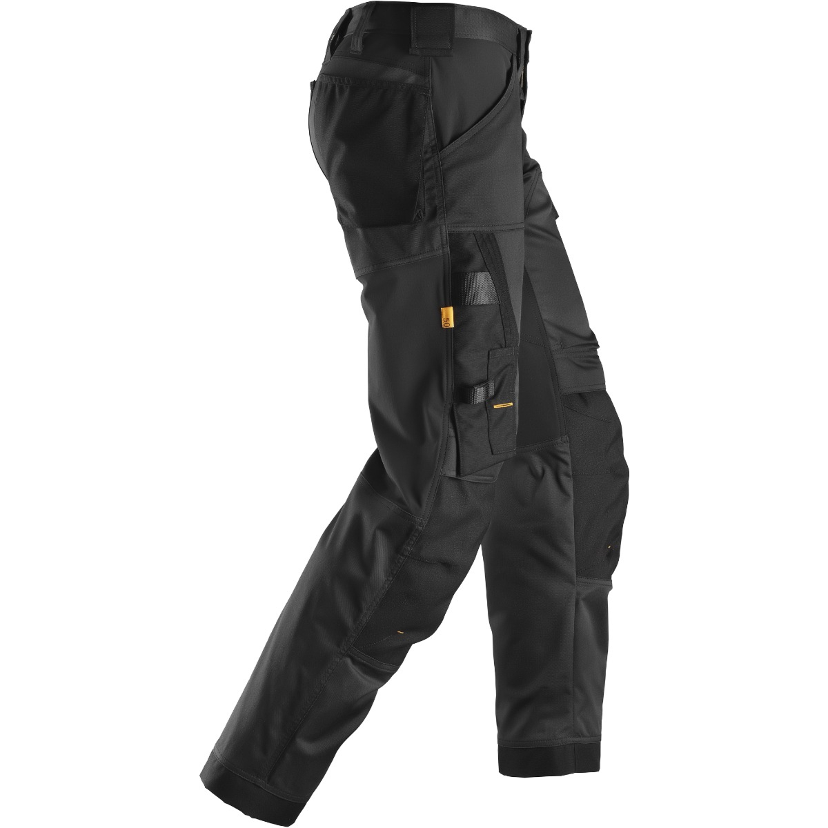 弹力宽松工作裤