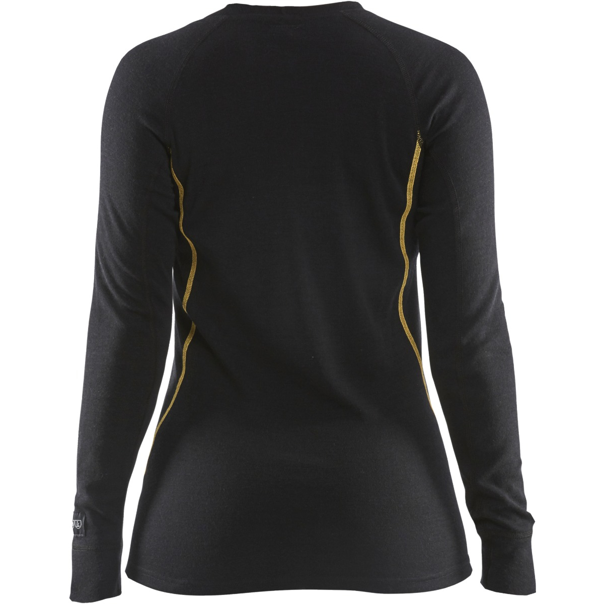 阻燃女士保暖上衣，78% 美利奴羊毛