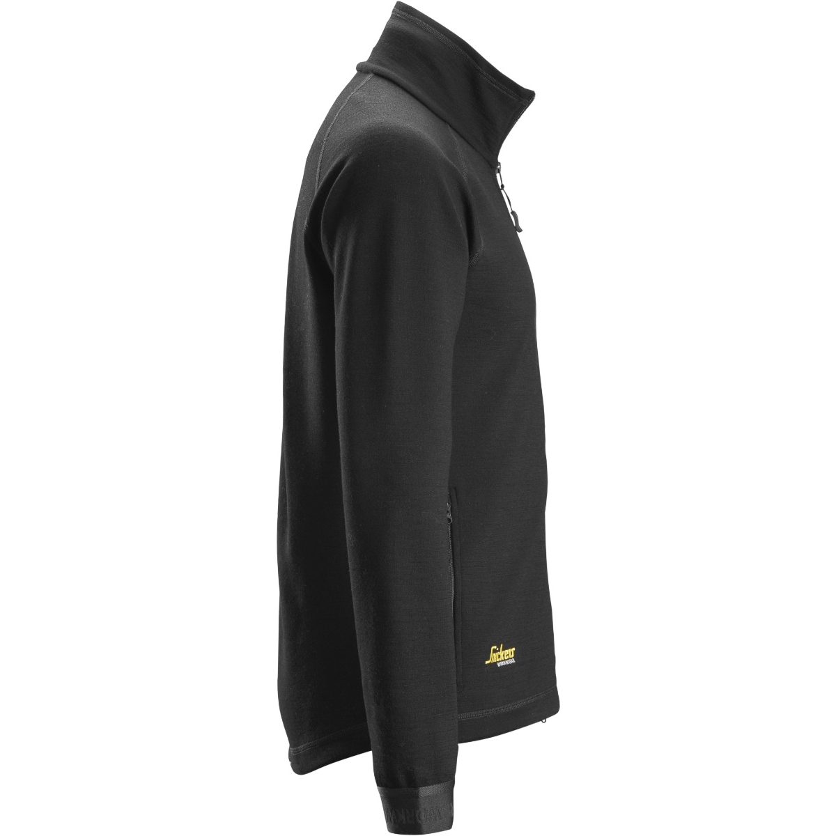 中层羊毛全拉链夹克