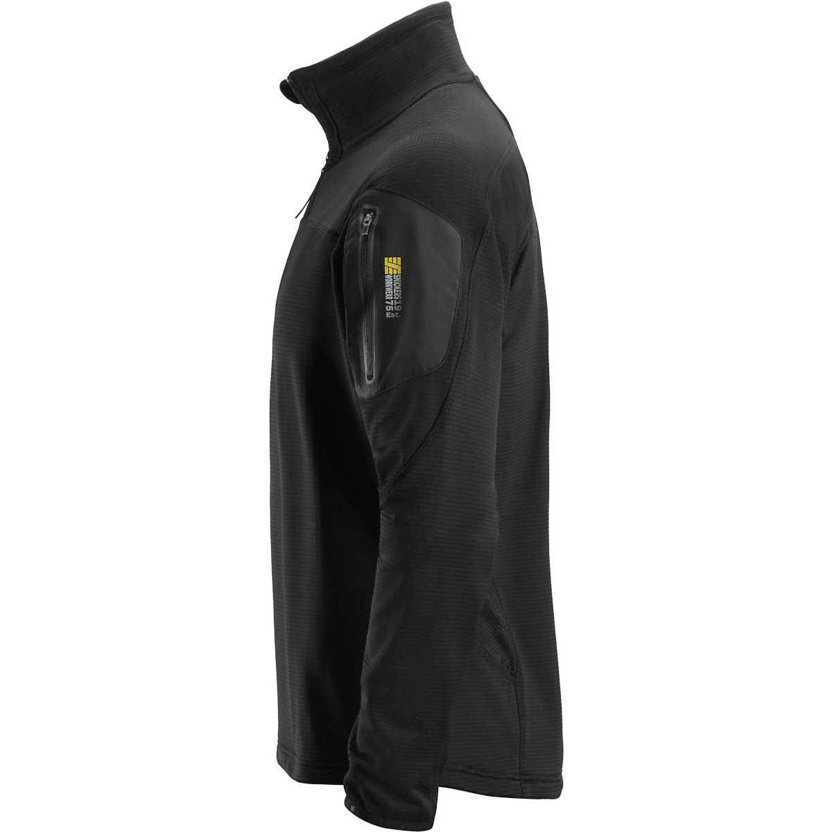 Body Mapping ½ 拉链微型羊毛套衫