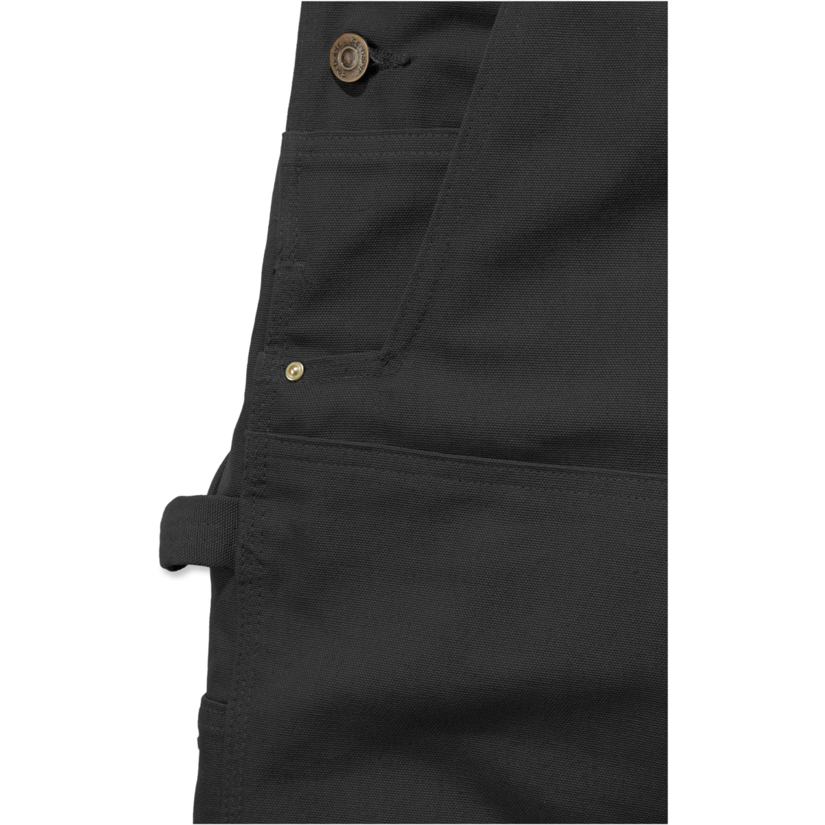 宽松鸭绒背带裤