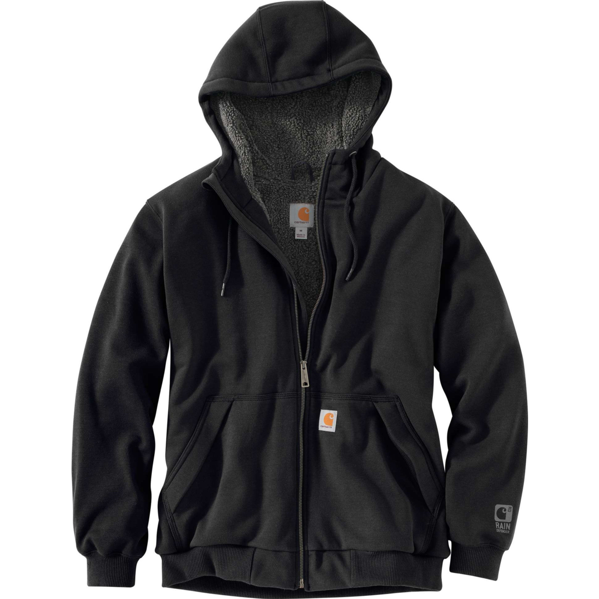 Rain Defender™ Relaxed Fit Midweight Sherpa-Lined Full-Zip Sweatshirt