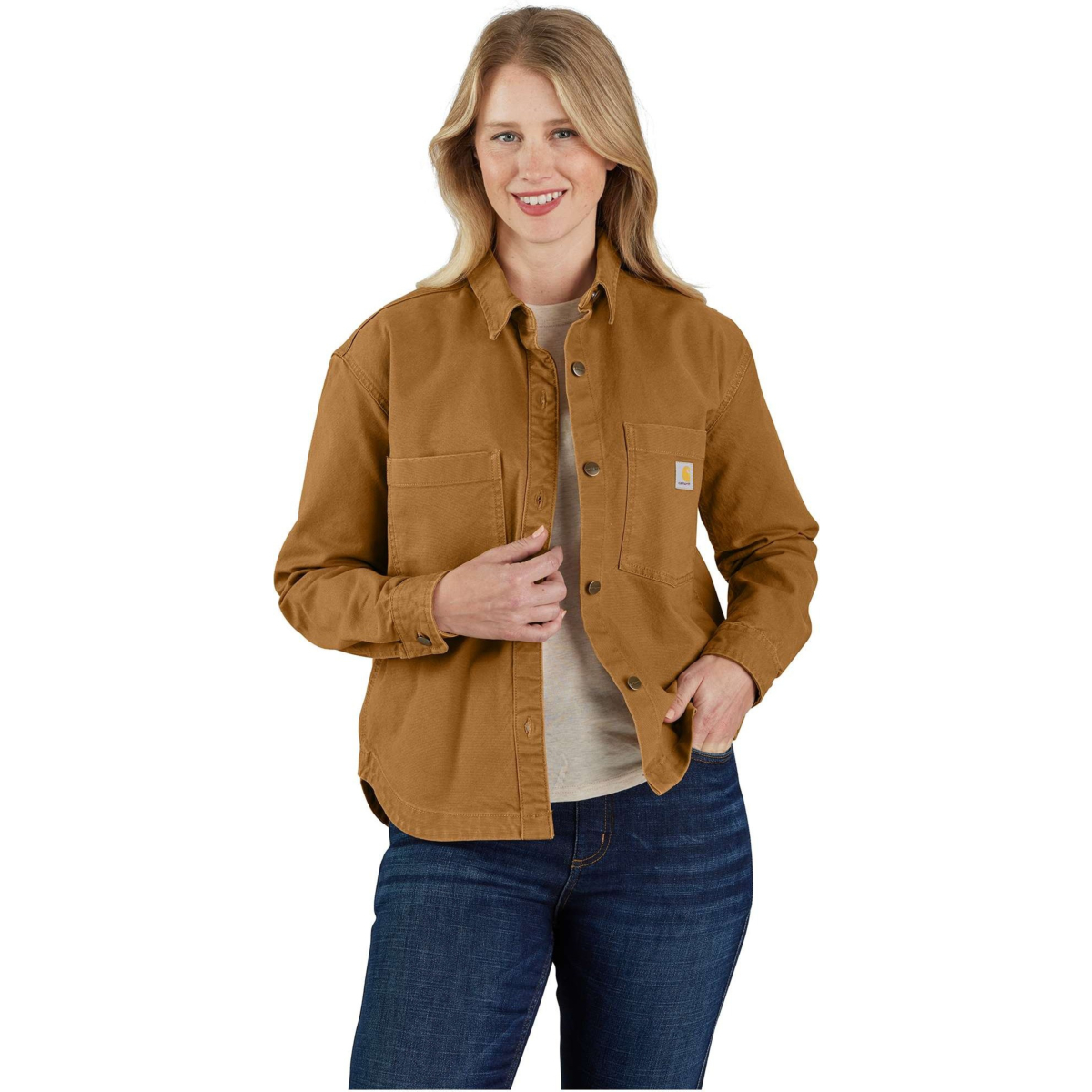 Rugged Flex™ 宽松版型重磅帆布外套