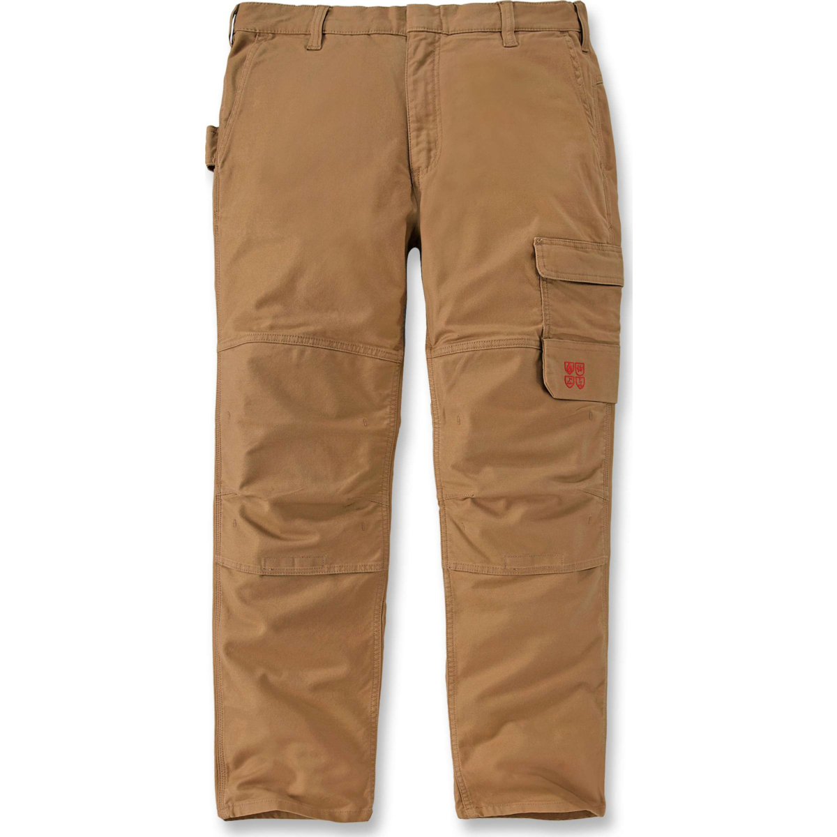 FR Relaxed Straight Steel Rugged Flex™ Canvas Multi-Norm Double-Front Cargo Trousers