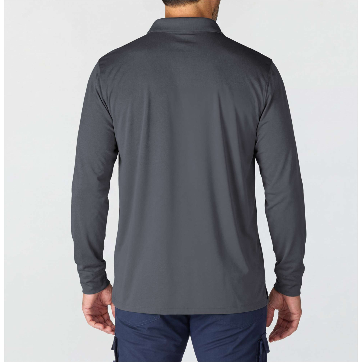 Carhartt Force Sun Defender™ Relaxed LS Logo Polo Shirt