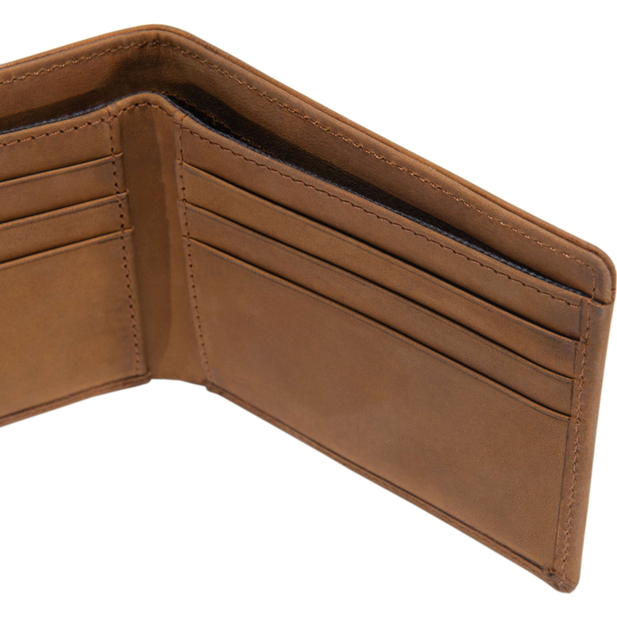 Saddle Leather Bifold Wallet