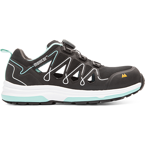 薄荷色安全凉鞋