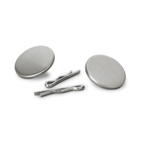 带夹子的金属纽扣