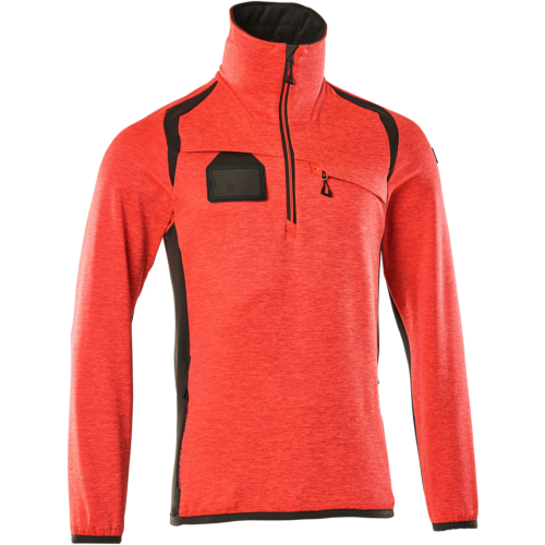 半拉链羊毛套衫