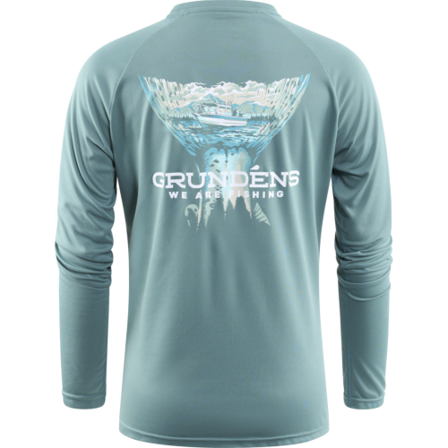 Women’s Salmon Tailscape UPF50 Long-Sleeve Tee