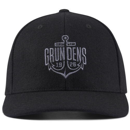Logo Anchor Wool Trucker