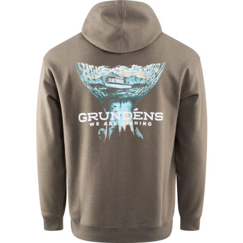 Salmon Tailscape Hoodie