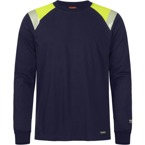 阻燃 T 恤，长袖