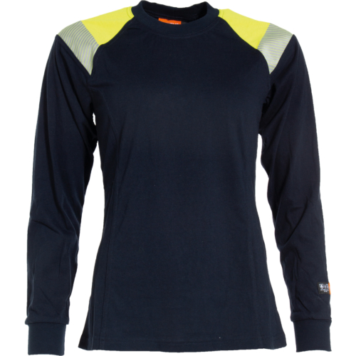 阻燃女式 T 恤，长袖