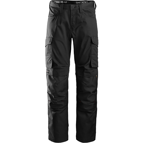 工作裤+膝部口袋