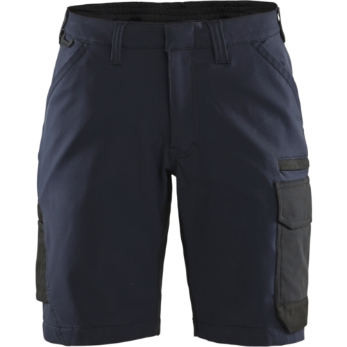 7123 女士工作短裤，四向弹力面料