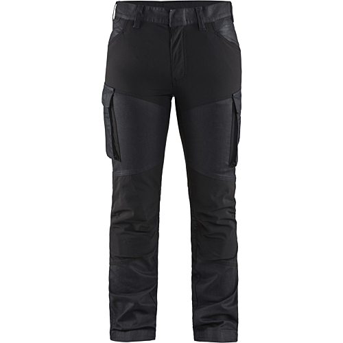 女式弹力牛仔工作裤