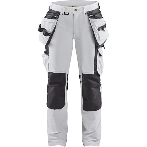 女式画家裤 四面弹力