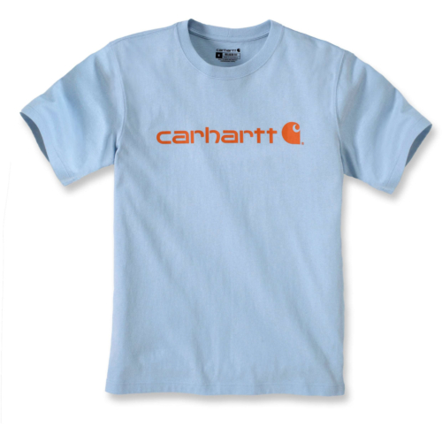 宽松版型重磅短袖徽标图案 T 恤