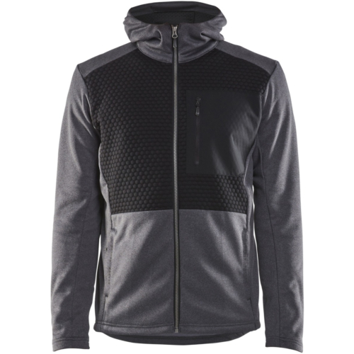 全长拉链连帽衫